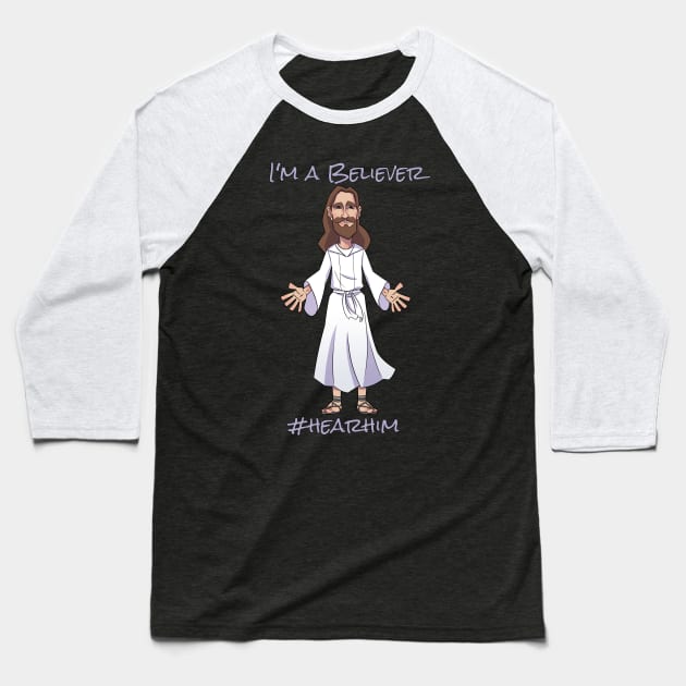 Jesus children designs Baseball T-Shirt by WithCharity
